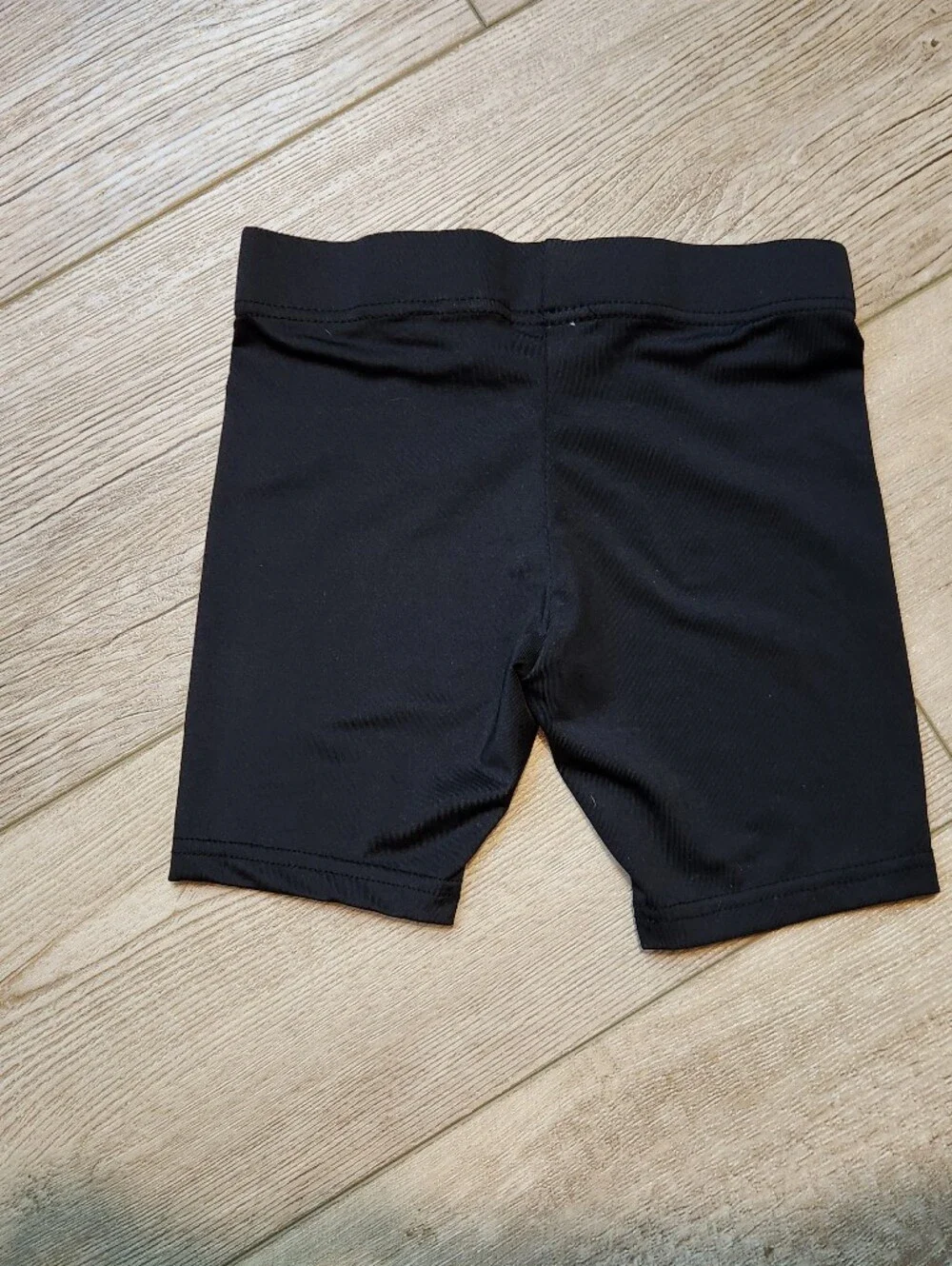 Puma Black Shorts with Pink Puma Logo